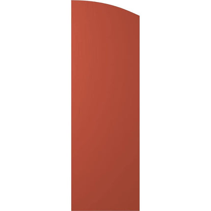 Ekena Millwork ARW101BE518X37CLH Americraft Five 2 Exterior Real Wood Joined Board-n-Batten Shutters w/Elliptical Top (Per Pair), 17 1/2"W x 37"H, Colorful Leaves