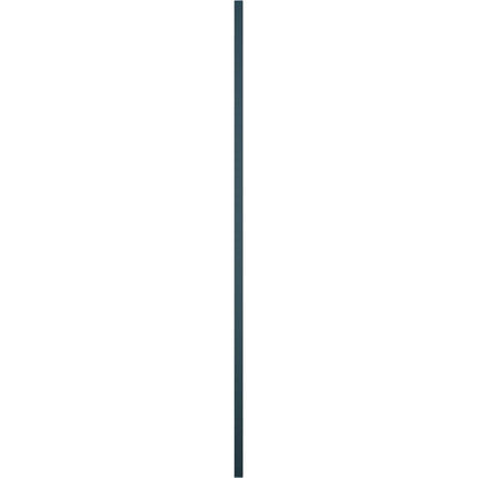Ekena Millwork Lifetime Vinyl LP2S12X03100MB Standard Two Equal Panel Vinyls, Raised Panel Vinyl Shutters, w/Installation Shutter-Lok's & Matching Screws (Per Pair), 12"W x 31"H, Midnight Blue
