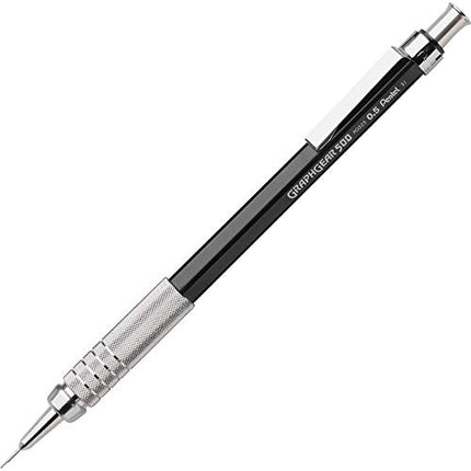 Pentel GraphGear 500 Automatic Drafting Pencils - PG523E, PG525A, PG527C, PG529N, 1 for Each by