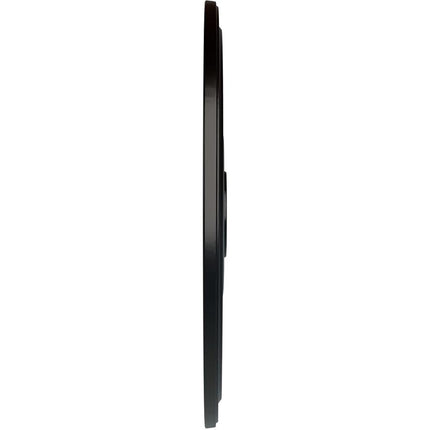 Ekena Millwork CM24DIBLF 24" OD x 3 5/8" ID x 1 P Diane Ceiling Medallion (fits Canopies up to 6 1/4"), Hand-Painted, Jet Black