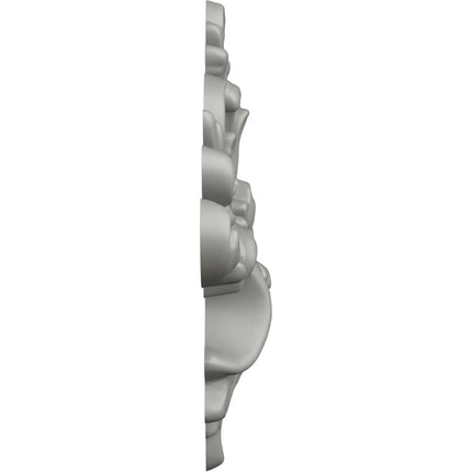 Ekena ONL10X07X01AM 9 1/2" W x 7 1/4" H x 1" P Amelia Onlay, Primed, Inquiries-by email