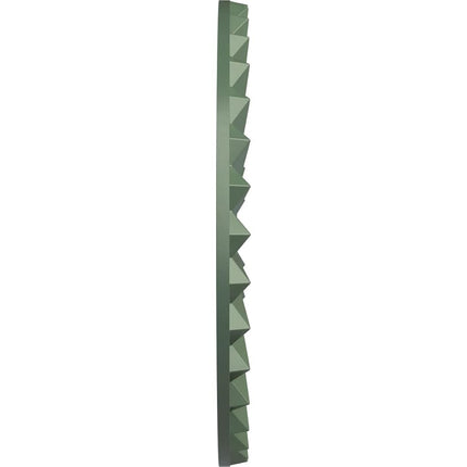 19 3/4"OD x 1 3/8"P Shakuras Ceiling Medallion (For Canopies up to 5"), Hand-Painted Athenian Green