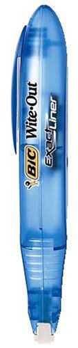 Cinta correctora BIC Wite-Out Exact Liner, blanca, 4 cintas (3 paquetes de 4 cintas)