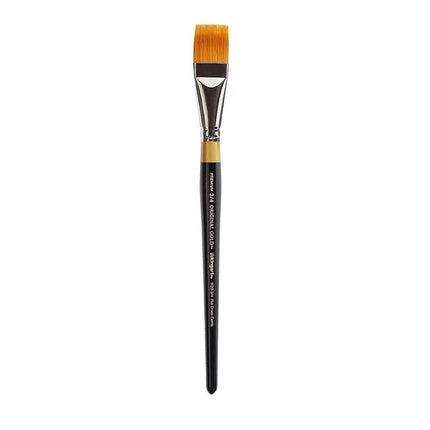 Kingart Original Gold Paint Brush-Flat Rake, Size: