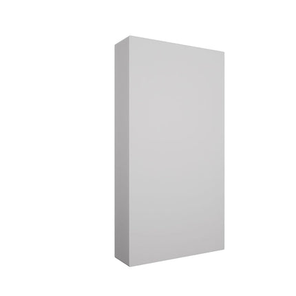 3 1/2"W x 6 1/2"H x 1"P Americraft Solid Paint Grade Wood Smooth Plinth Block with Squared Edge, Primed Pine