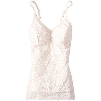 Bali Women's Shapewear Lace 'N Smooth Cami - Beige - XX-Large