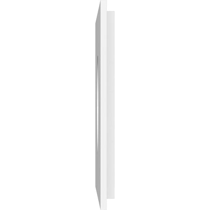 26"W x 13"H x 7"ID x 9"C x 1"P Rectangle Architectural Grade PVC Contemporary Ceiling Medallion
