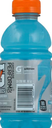 Gatorade Thirst Quencher, Frost Glacier Freeze, 12 Fl Oz (pack of 12)