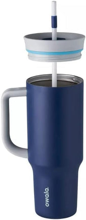 Owala 40oz Stainless Steel Tumbler with Handle - Marine Blue