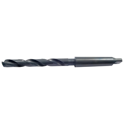 HHIP 5302-3044 High Speed Steel 3MT Taper Shank Drill, 118 Degree Split Point, 11/16" Diameter X 5-3/8" Flute Length X 10" Overall Length