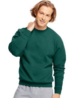 Hanes Adult ComfortBlend EcoSmart crew neck-Deep Forest