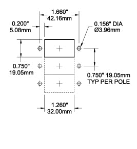 Blue Sea Systems A-Series Flat Rocker Double Pole 40A Circuit Breaker