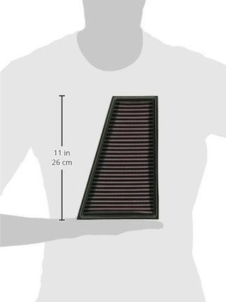 K&N Engine Air Filter: High Performance, Premium, Washable, Panel Filter: 2012-2019 (CLA180, CLA200, GLA250, A160, A180, A200, A250, B160, B200, B250, Q30, QX30), 33-2995