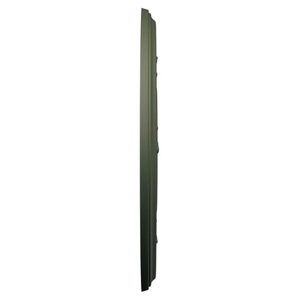 Ekena Millwork CMP10BAGHC Baltimore Thermoformed PVC Ceiling Medallion (Fits Canopies up to 4 1/4"), 10"OD x 3 1/2"ID x 3/4"P, UltraCover Satin Hunt Club Green
