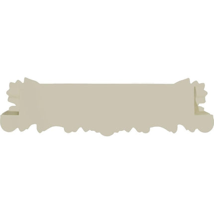 Ekena PML14X04OX 7/8" W 1/4" H Oxford Panel Moulding Center, Primed, 14 7/8-Inch x 4 1/4-Inch