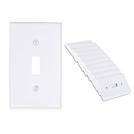 Cable Matters 10-Pack Single-Gang Toggle Switch Wa