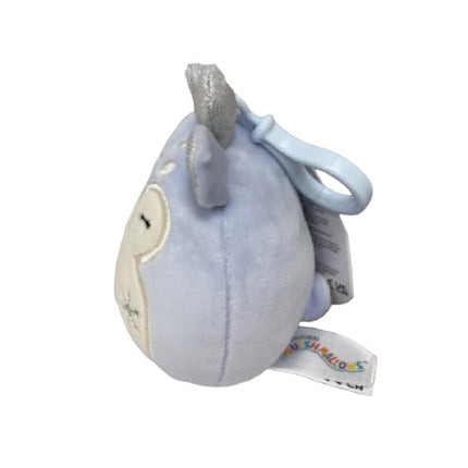 Squishmallows Official KellyToy Christmas 2023 Holiday Clip-on 3.5-inch Plush (Farryn Fawn Reindeer)