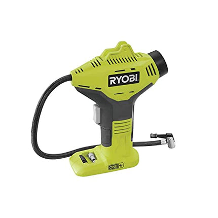 RYOBI 18 V ONE+ Cordless Handheld Compressor R18PI-0 (Max Pressure 10.3 Bar, 50 cm Compressed Air Hose, Without Battery and Charger)