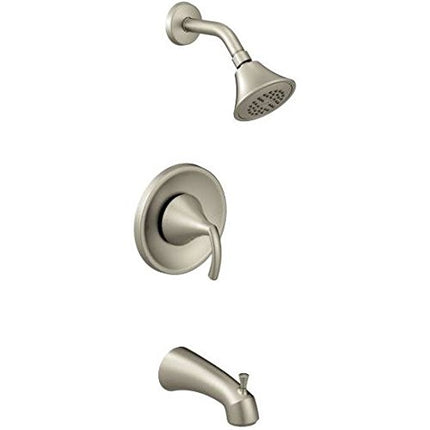Moen T2743EPBN Glyde Posi-Temp Tub/Shower Faucet, Brushed Nickel