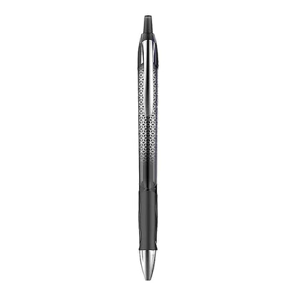 BiC Gel-Ocity Ultra Retractable Gel Pen, Black, 12-Count
