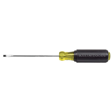 Klein Tools 607-3 Mini Flathead Screwdriver with 3/32-Inch Cabinet Tip, Made in USA, 3-Inch Round Shank and Cushion-Grip Handle