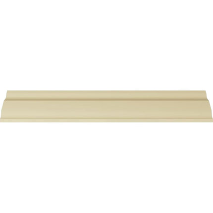 Ekena Millwork MLD05X03X06TR-CASE-2 Traditional Smooth Crown Moulding (2-Pack), 5 1/2"H x 3 7/8"P x 6 3/4"F x 94 1/2"L, Factory Primed