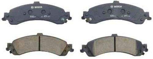 BOSCH BC834 QuietCast Premium Ceramic Disc Brake Pad Set - Compatible with Select Cadillac Escalade, ESV, EXT; Chevrolet Avalanche, Silverado, Suburban, Tahoe; GMC Sierra, Yukon, Yukon XL; REAR