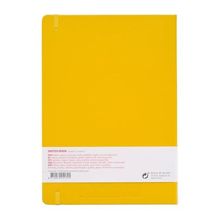 Talens Art Creation Sketchbook 80 Sheets, 21 cm x 29.7 cm, Golden Yellow