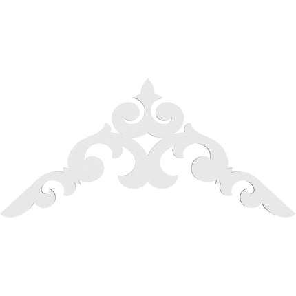 Ekena GPP048X022X100KEN Gable Pediment, Primed, 48" W x 22" H x 1" P (11/12)