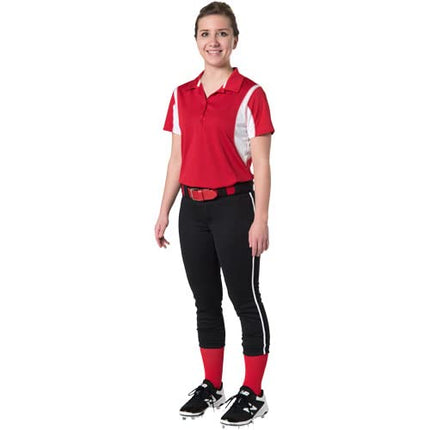 Champro Women's Tournament Low Rise Softball Pants with Side Piping