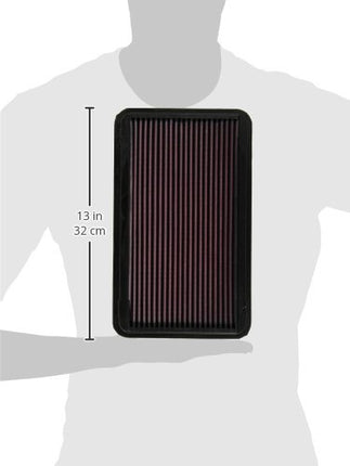 K&N Engine Air Filter: High Performance, Premium, Washable, Panel Filter: 1997-2006 (Avalon, Sienna, Solara, Camry, RX300, ES300), 33-2145-1
