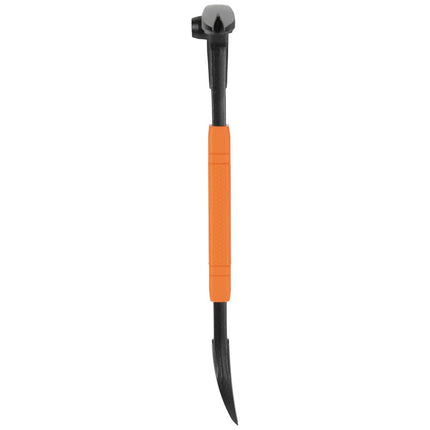 Klein Tools 66092 10-Inch Cat Paw Nail Puller with Integrated Nubs, Heavy Duty Carbon Steel Crowbar for Cat Paws