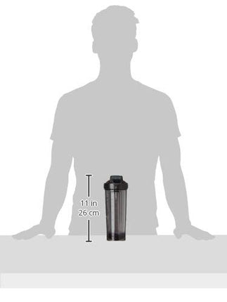 Blender Bottle Pro32 Tritan | Vaso mezclador de proteínas | Vaso mezclador para dieta | Botella de agua | con batidor Blender Ball | 940ml - negro