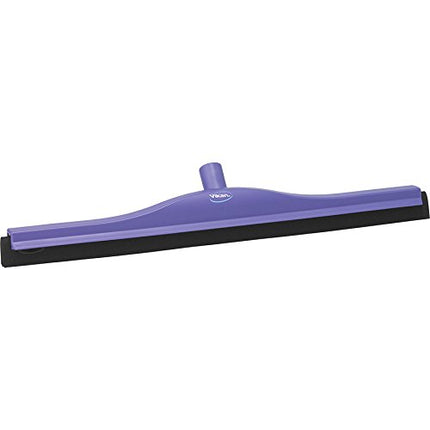 Vikan, Purple Squeegee,Fixed Head,Floor,24",PP/RB, 7754