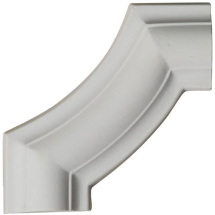Ekena Millwork PML04X04AS-CASE-8 4 inch W x 4 inch H x 1/2 inch P Ashford Smooth Panel Moulding Corner (8-Pack)