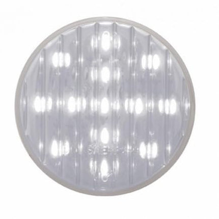 United Pacific 38031 13 LED Luz Auxiliar/Utilitaria de 2-1/2" - LED Blanco/Lente Transparente