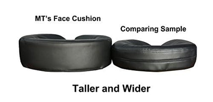 Master Massage Universal Face Cushion/face Pillow for Massage Table-black, 1count