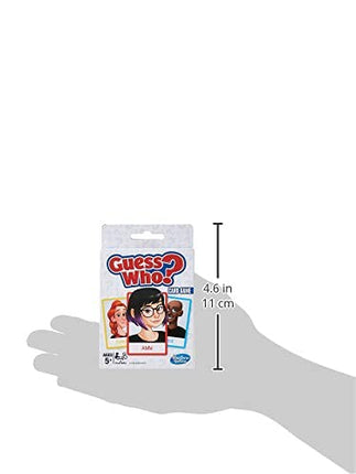 Hasbro Gaming ¿Quién es quién? Juego de cartas para niños de 5 años en adelante, juego de adivinanzas para 2 jugadores