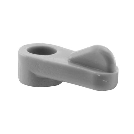 Prime-Line Make-2-Fit PL 7739 Window Screen Clip, 1/16 in D, Gray Plastic