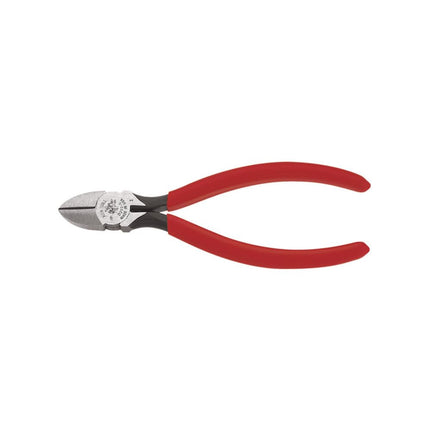 Klein Tools D202-6C Pliers, Diagonal Cutting Pliers with Tapered Nose, Short Jaws and Spring-Assist Action, 6-Inch
