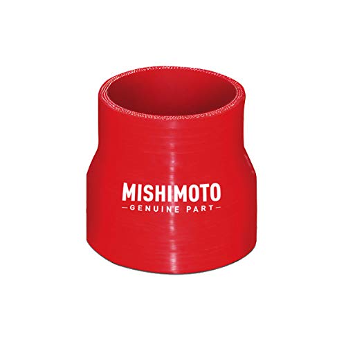 Mishimoto MMCP-2530RD 2.5" to 3" Silicone Transition Coupler, Red