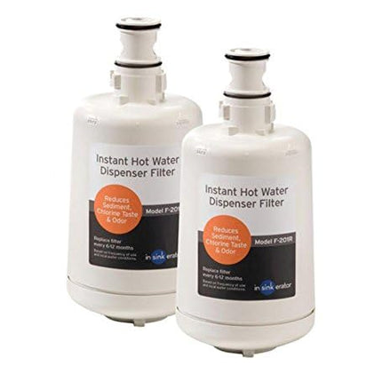 InSinkErator F-201R Replacement Water Filter Cartridges, 2-Pack