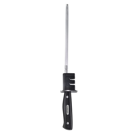 Cuisinart afilador de cuchillos, acero, negro, 22.86 cm