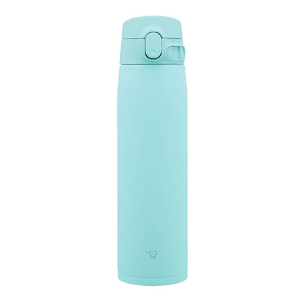Zojirushi SM-VA72-AM Water Bottle, One-Touch Stainless Steel Mug, Seamless, 24.3 fl oz (720 ml), Mint Blue