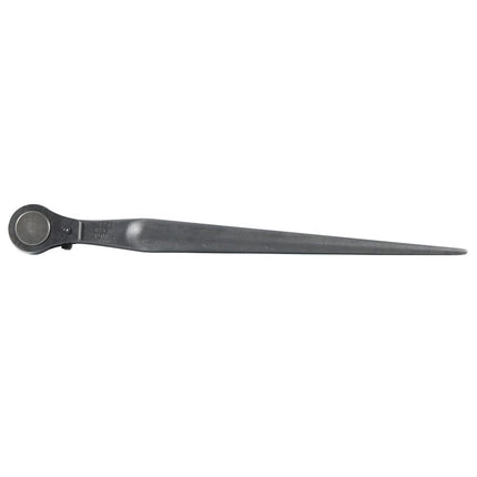 KLEIN TOOLS 3238 1/2-Inch Ratcheting Construction Wrench, Forged from Alloy Steel with Corrion Resistant Black Finish