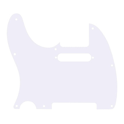 Banworks 4 Ply Tele Pickguard 8-Hole Electric Guitar Pickguard Scratch Plate for USA/Mexican Modern Style Standard Tele Telecaster JT/HB-03 White Pearl
