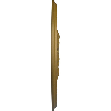 Ekena Millwork CM12LEGLS Legacy Acanthus Ceiling Medallion, Hand-Painted Gold, 12 3/4" OD x 7/8" P (Fits Canopies up to 3 1/2")