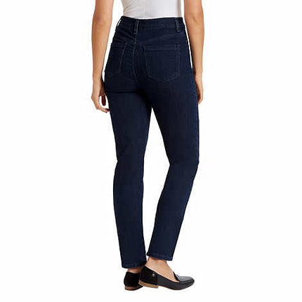 Gloria Vanderbilt Women's Amanda Classic Tapered Jean, Black, 20W / 29L