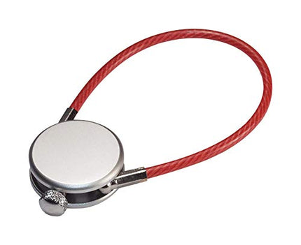 Hillman 711076 Cable Ring with Lock (5"), 5 inches