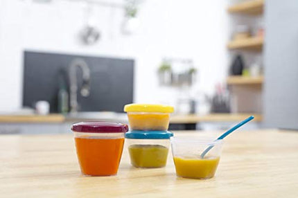 Babymoov Leak Proof Storage Bowls | BPA Free Containers With Lids, Ideal to Store Baby Food or Snacks for Toddlers (PICK YOUR SET SIZE)